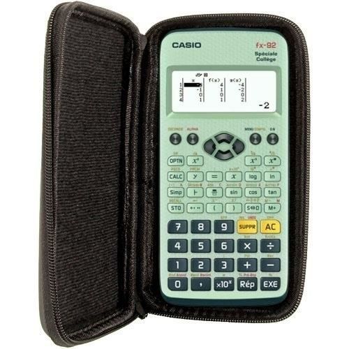 Housse De Protection Robuste Pour Casio Graph 90+E - Fermeture Éclair Et Ajustement Parfait