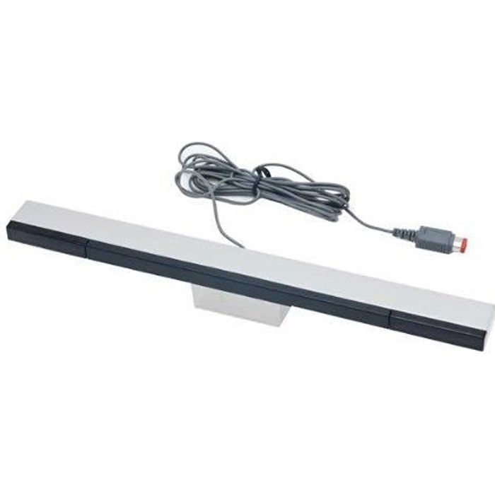 Barre de capteur de mouvement à rayons infrarouges filaires avec support,  barre de capteur Plug & Play, remplacement, accessoires Nintendo Wii et Wii  U - AliExpress