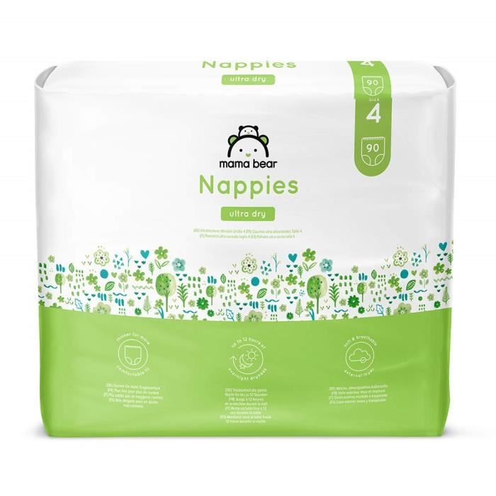 8-14 kg 4 couches ultra-s/èches Taille 4 Mama Bear Disney