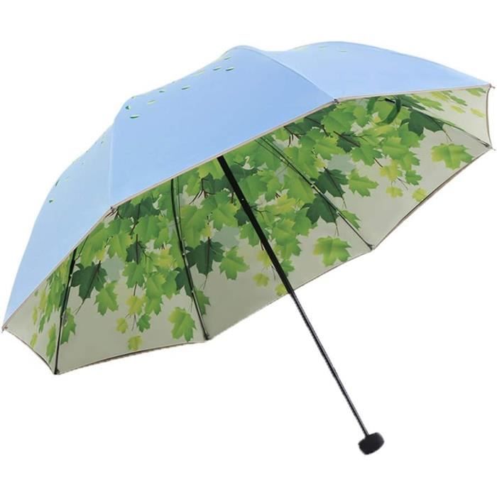 Parapluie Pliant,Compact Parapluie Automatique Ouverture Pliable Et
