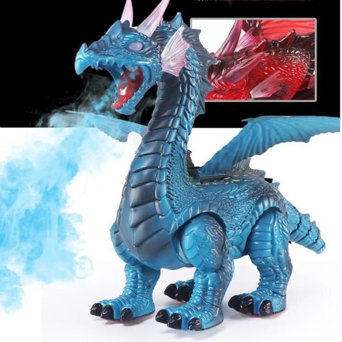 Telecommande Animal Jouet Pulverisation Dinosaure Telecommande Dragon De Glace Dragon De Feu Pulverisera Feu Dragon Simulation Model Cdiscount Jeux Jouets