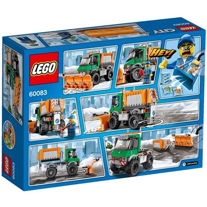 Jeux De Construction - Lego® 60083 Jeu Construction Déneigeuse - Cdiscount  Jardin