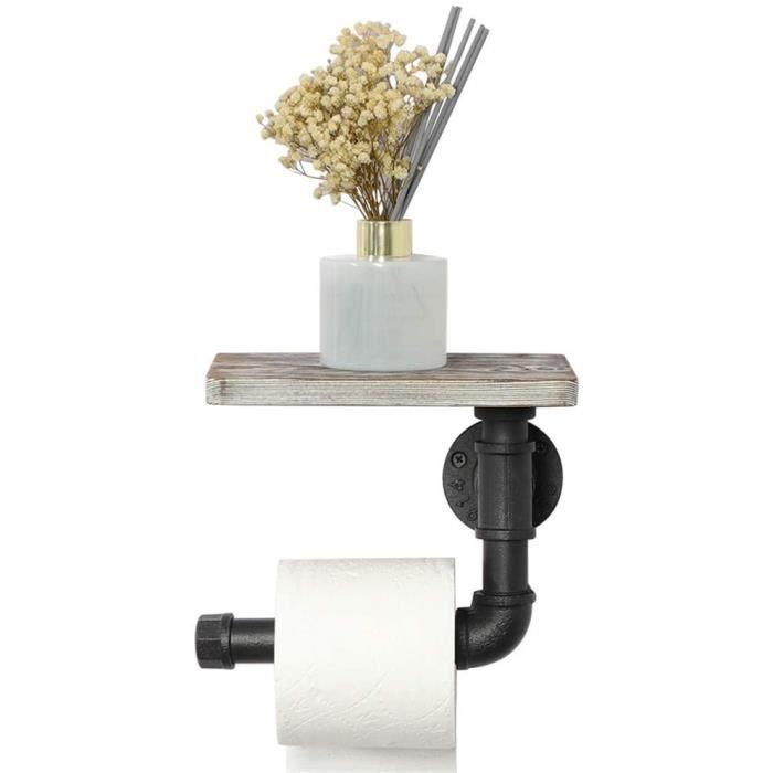 Lot de 6 Dérouleur papier toilette - Bois bambou | Manutan Collectivités