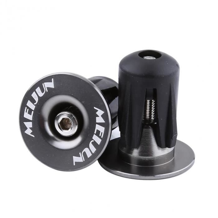 Bouchons De Guidon Vélo En Aluminium Pro Bikegears Endplugs Light