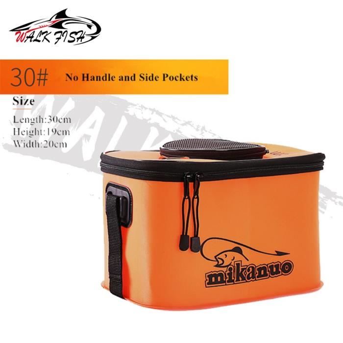 Sac De Pêche Portable Pliable Oxford – Rangement Matériel De Pêche, Neuf