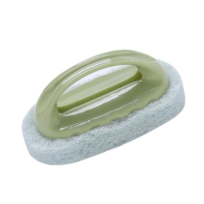 KNJOMZIE - Lot De 2 Éponges/Brosses De Nettoyage Pour Ligne D'Eau De Piscine - Avec Poignée - Polyvalente Cuisine/Salle De Bain - 12