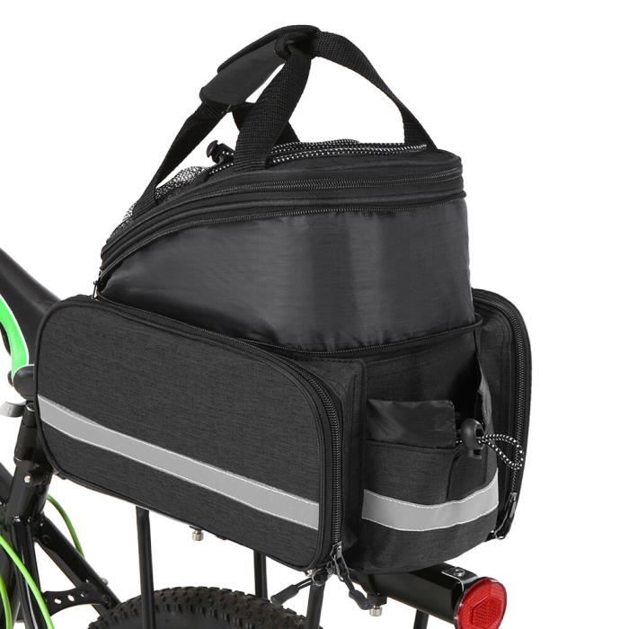 Sacoche Velo Guidon Sacoche De Vélo étanche 30L Pour Porte-bagages Arrière - Réfléchissante - Pour VTT, Voyage, Randonnée à Vélo Sac Rangement VTT Touring