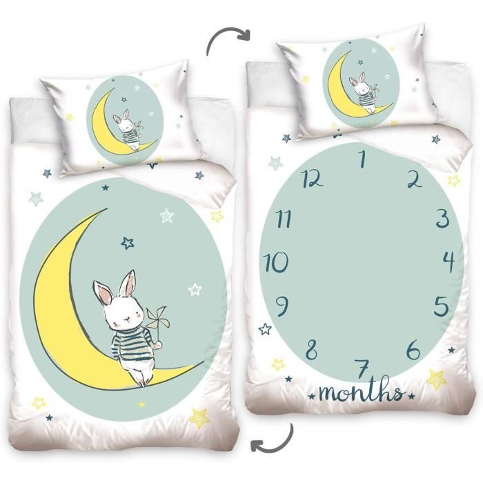 Camping Parure housse de couette Lit Bébé 115x145 cm | Leroy Merlin