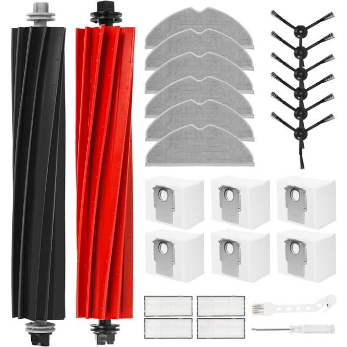 Bac Poussière Compatible Roborock Bac à Poussière De Rechange Compatible Roborock Qrevo S / Pro / MaxV - Pièce Détachée Pour Aspirateur Robot (Sans Filtre) Bac à Poussière Aspirateur