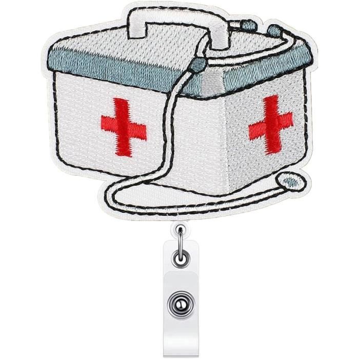 Illustration d'infirmière dessin animé médecin, docteur en médecine