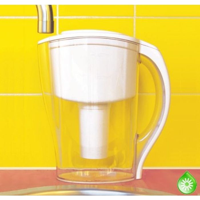 Carafe d'eau filtrante DAFI Astra Classic 3.0 l avec filtre sans cartouche-Graphite 