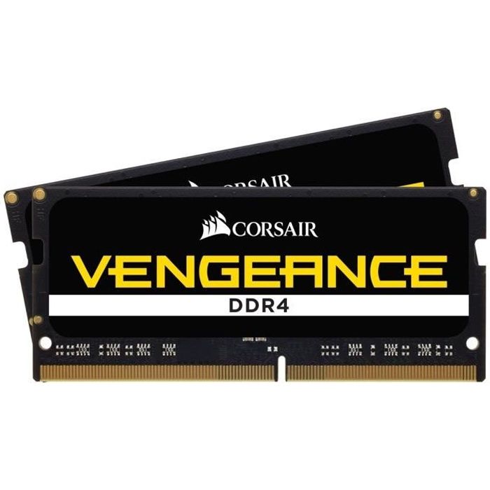 CORSAIR Mémoire PC Portable DDR4 - Vengeance 16 Go (1 x 16 Go) - 2400 MHz -  CAS 16 (CMSX16GX4M1A2400C16) - Cdiscount Informatique