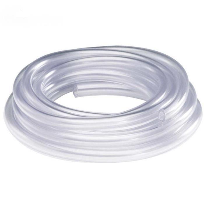 Durite Essence Tuyau Carburant Transparent 8x12mm - 1m - Moto Scooter Tondeuse Motoculture