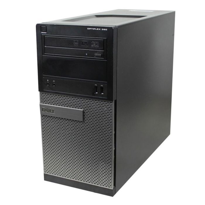 PC Tour Dell OptiPlex 390 MT Intel G630 RAM 4Go Disque 2To HDMI Windows 10 Wifi