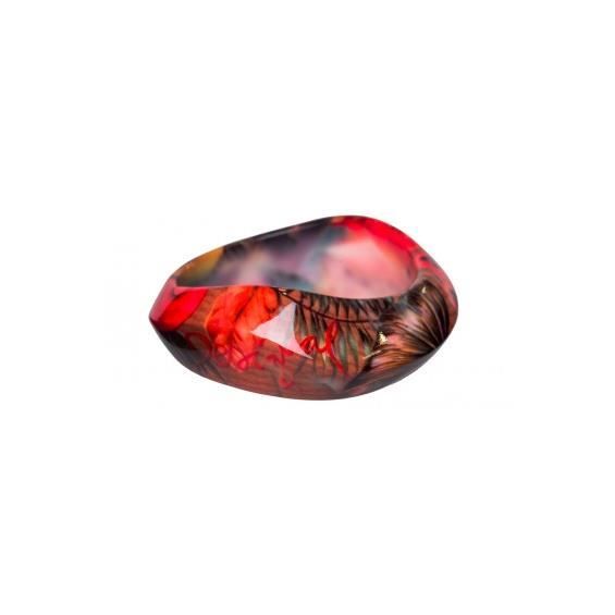 Bracelet Desigual Vintage Multicolore En Métal émaillé - Bijou Rétro Et Joyeux