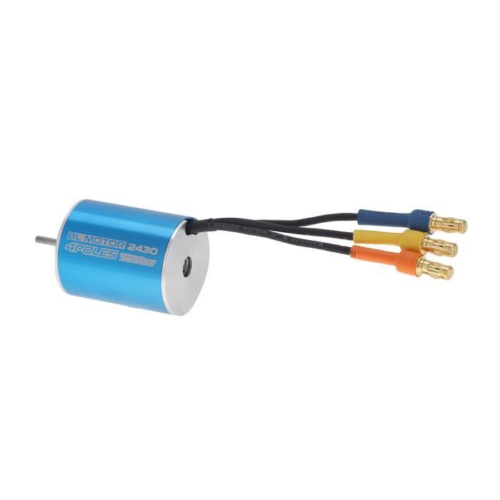 Moteur RC Sans Balais Dilwe 3650 4300KV - Étanche 4 Pôles 1/10