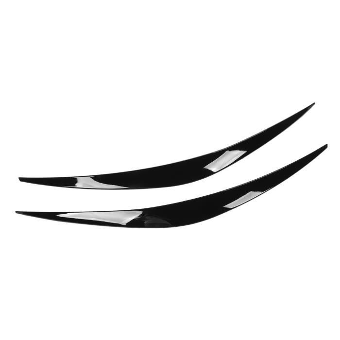 Paupière De Phare En Solde Paupières De Phare SPORTARC Pour BMW Série 5 E39 1995-2003 - Noir Brillant Sourcils Pour Phare Voiture