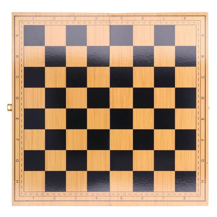 VEVOR Échiquier En Bois Portable 380 Mm – Avec Tiroir De Rangement | Jeu D'échecs De Voyage