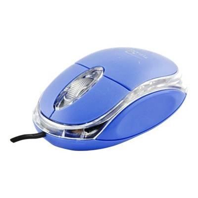 Souris ESPERANZA TITANUM RAPTOR TM102B - Bleu - Filaire - Optique - 1000 ppp