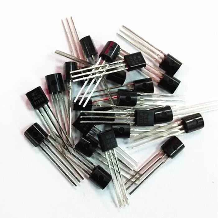 100 pezzi 78L05 100mA 5 V TO 92 Diodo regolatore di tensione SCR