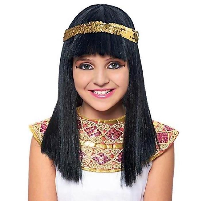 perruque cleopatre enfant