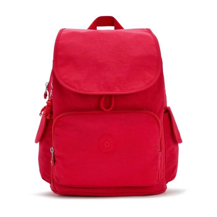 kipling Basic City Backpack L Red Rouge [119959] - sac à dos sac a dos