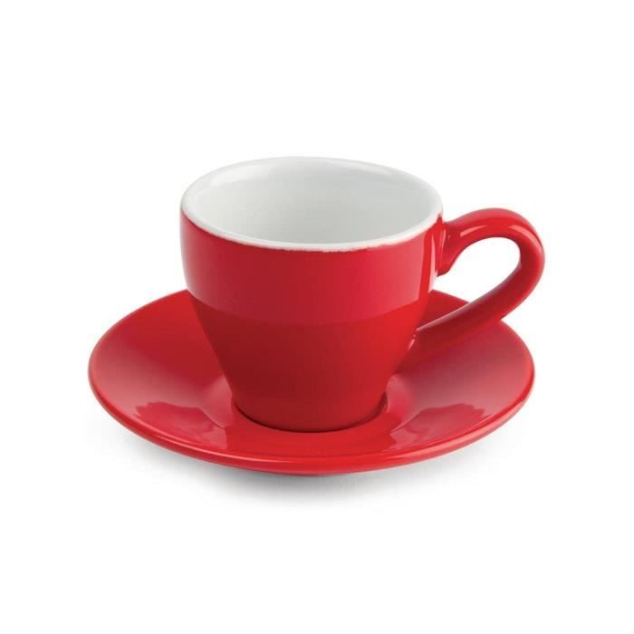 12 Tasses à Expresso Olympia Blanc - 85ml - Résistantes Chaleur - Vaisselle Café