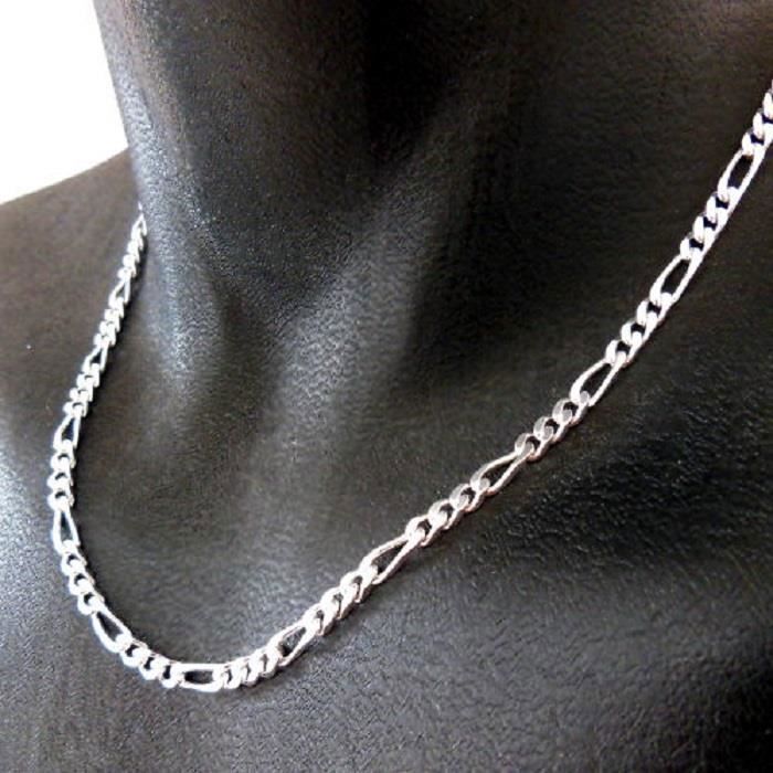 7.00 mm Hommes Acier Inoxydable Bleu Ion Plaqué 9" bicolore Figaro chaîne bracelet 7.00 mm Hommes Acier Inoxydable Bleu Ion Plaqué 9" bicolore Figaro chaîne bracelet