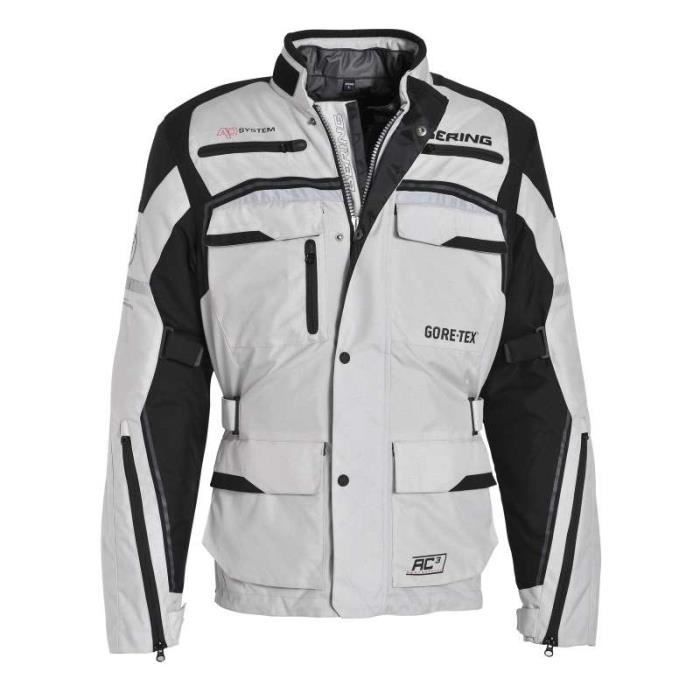 Veste moto Bering GORE-TEX® 3 en Noir Gris - Cdiscount Prêt-à-Porter