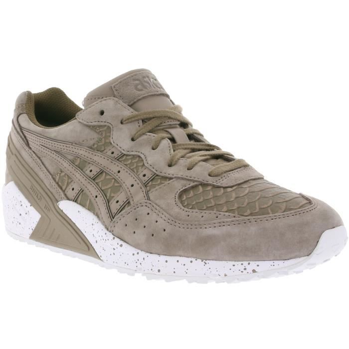 asics homme marron