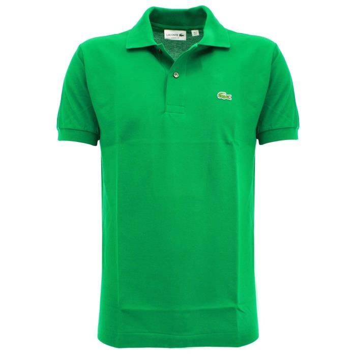 lacoste polo vert