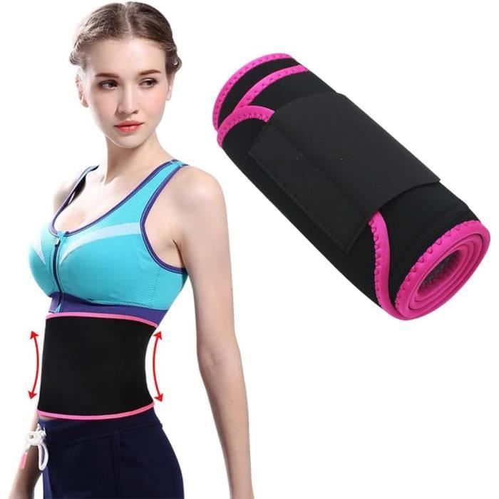 Ceinture De Sudation Femme Ceinture Abdominale Réglable En Néoprène - Ceinture De Sudation Pour Homme Et Femme - Ceinture De Fitness Pour Homme Et Femme - Ceinture De Musculation - Ceinture De