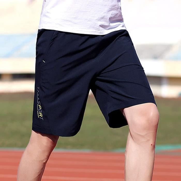 Short Sport Homme Danfiki - Séchage Rapide Nylon | Taille Élastique | Pour Fitness, Tennis, Jogging
