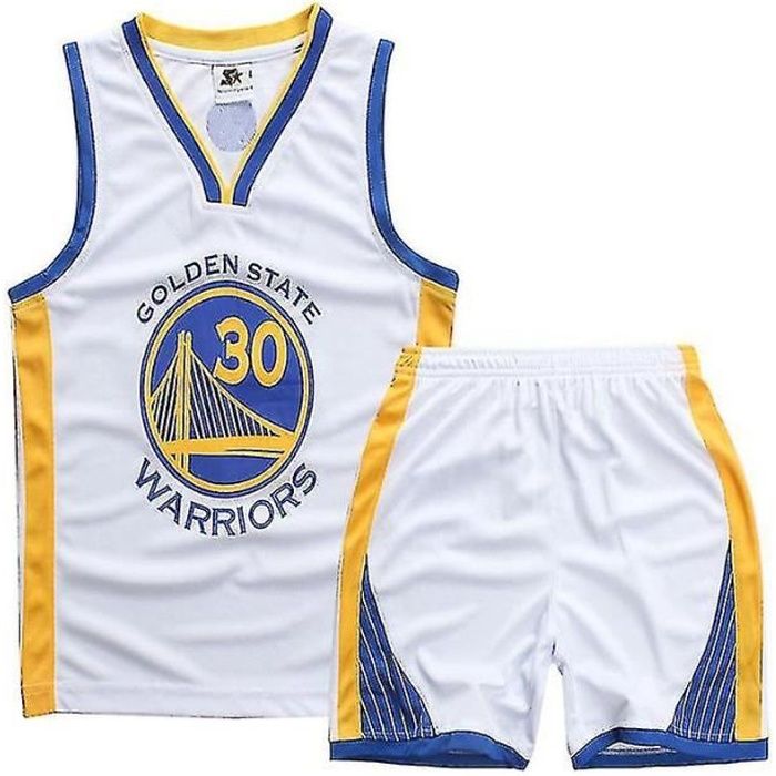 Stephen Curry No.30 Basketball Jersey Set Warriors Uniform For