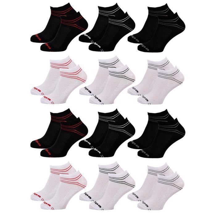 Chaussettes Courtes Homme KAPPA - Taille 39-42 - Neuf Avec Étiquettes