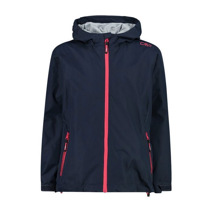 Veste imperméable à capuche fille CMP - black blue