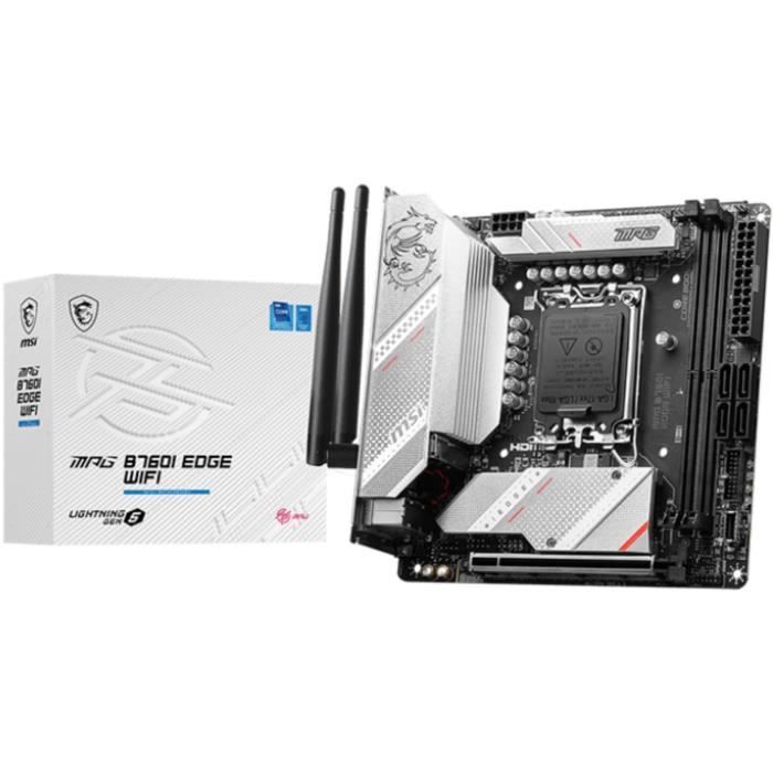 Carte mère – MSI – MPG B760I EDGE WIFI Intel B760 LGA 1700 mini ATX