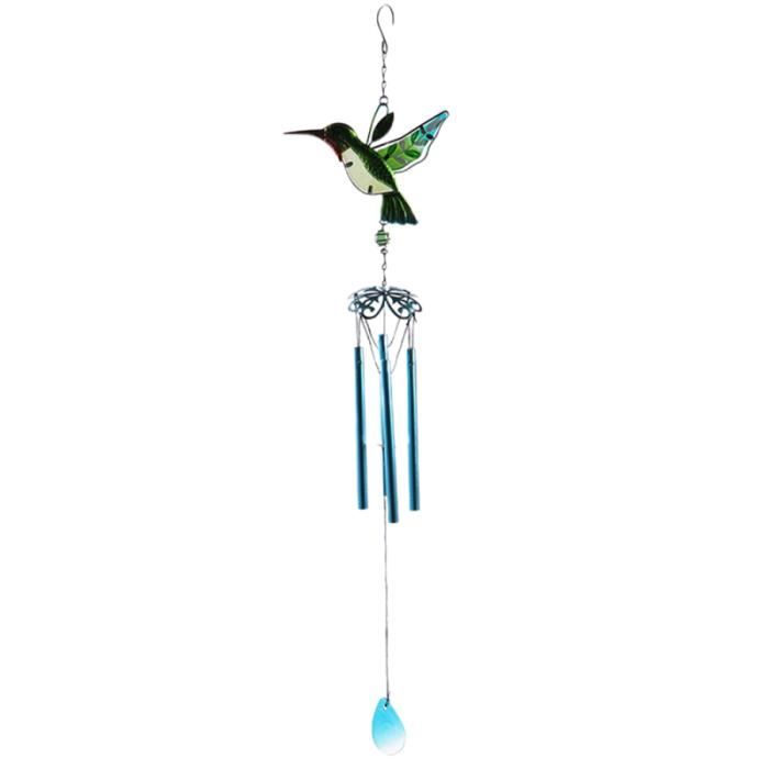 Colibri En Forme De Vent Cloche Dessin Colore Carillon Metal Coque Pour Tablette Tactile Housse Pour Tablette Tactile Cdiscount Jardin