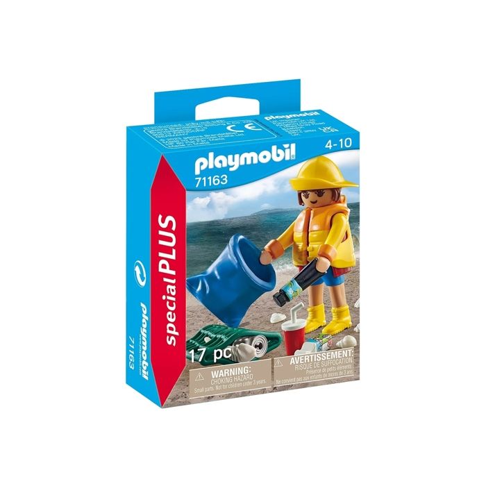 Special Plus Bénévole ramassage de déchets