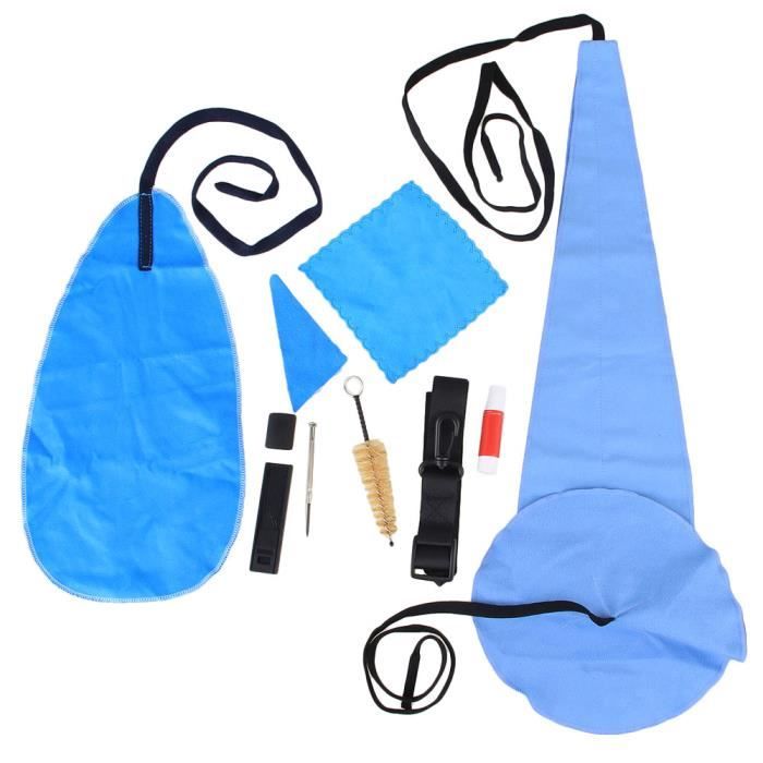 Kit Nettoyage Saxophone - Chiffon + Brosse Embouchure + Tampons