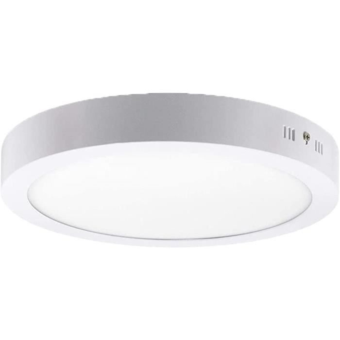 Led Rond FactorLED Plafonnier Led Rond 20W Osram chip, Ø225mm 2000Lm, Lampe de ...