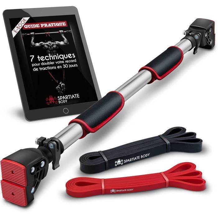 Barre de traction sur porte réglable 72–110 cm TX-020PB