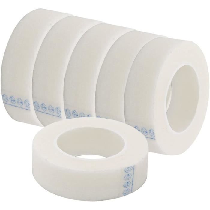 Ruban Adhésif Fragile - Lot De 6 Rouleaux Blanc Et Rouge - 66m X 48mm - Pour Emballage Et Colis