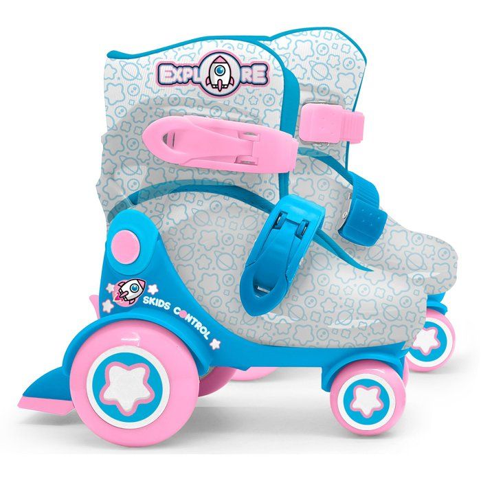 Patins ajustables STAMP Skids Control Explore 4 roues Taille 23 26 - vue 2