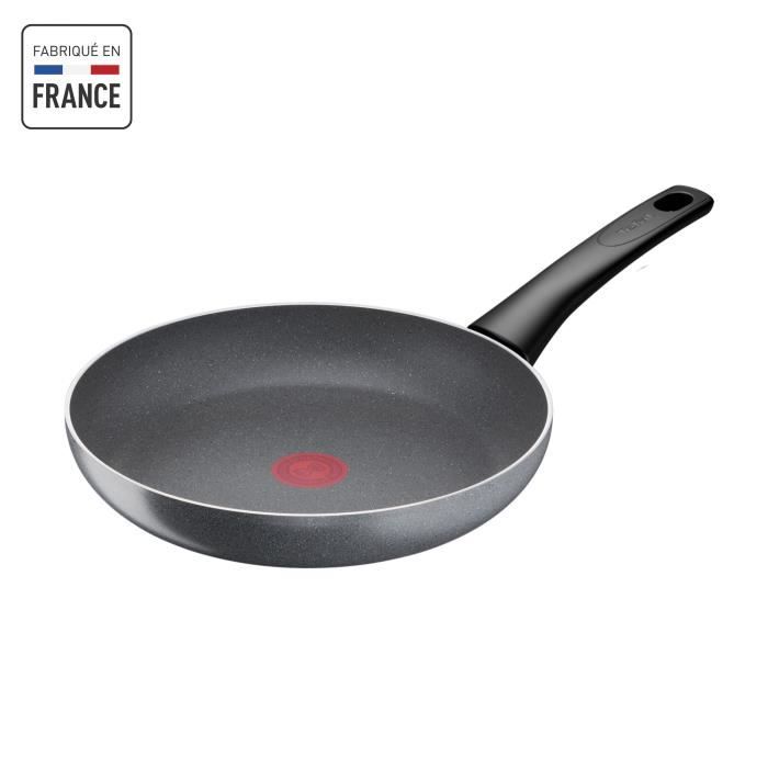 Poêle à Crêpes Tefal Day By Day 25cm - Revêtement Titanium, Thermo-signal, Made In France