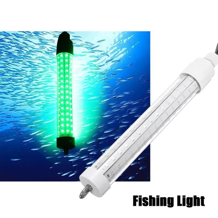 Lampe De Pêche Sous-marine Verte 12V - 126 LED, 13W, étanche 5m, Attracteur De Poissons | Neuf, Idéale Pour Pêche Nocturne