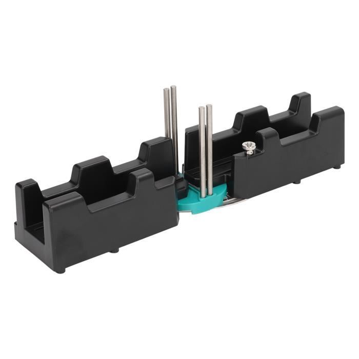 FLEXMAN Outil De Coupe Et Mesure D'Onglets 2 En 1 - Boîte à Onglets Avec Rapporteur Pour Scie - Mesure Angles 85°-180°, Largeur Jusqu'à 30mm - Parfait Pour Plomberie, Bois, Rénovation