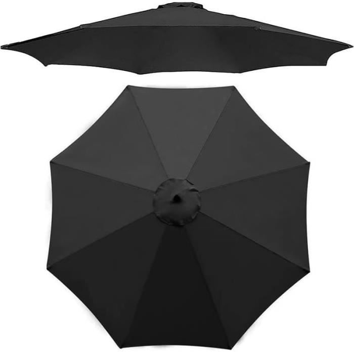Toile De Remplacement Pour Parasol Jardin 3x4 M - Polyester, UV Et Imperméable (pour Terrasse, Plage)