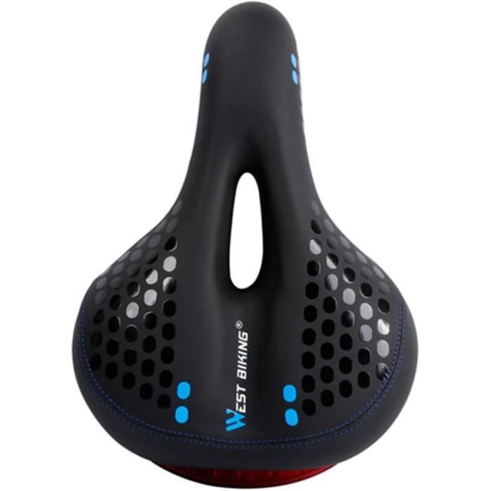 ONEWEST Lot De 2 Housses Selle Vélo Imperméables - Protection Noir Pour VTT Route Trekking