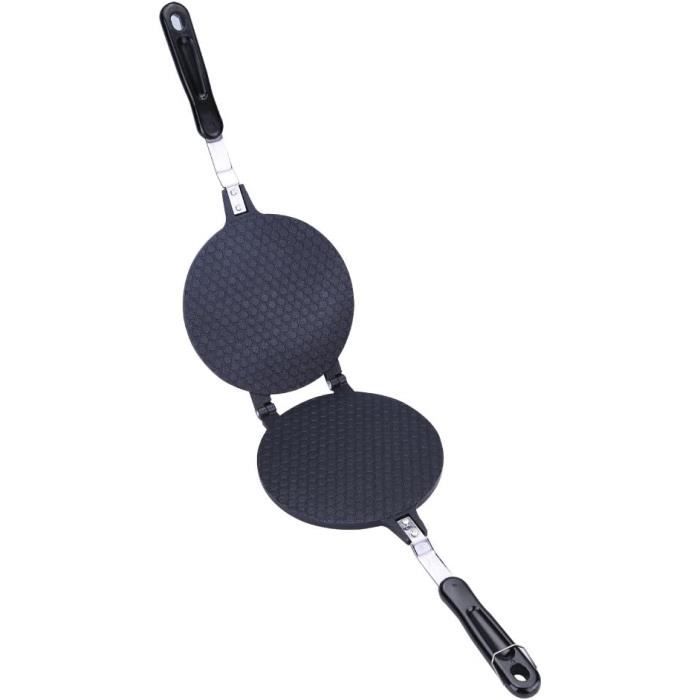 Poêle à Omelette Rouleau Et Gaufres - Antiadhésive, Pour Gaz - Moule à Cône Œuf
